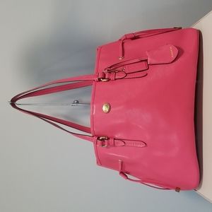 Coach Peyton leather Saffiano Handbag Tote F29362